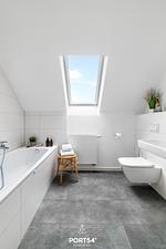 Badezimmer - Ferienhaus Nordseeresort 77 Haus am See Büsum - Top-Hundeurlaub