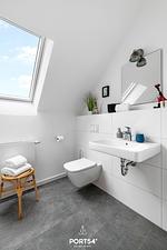 Badezimmer - Ferienhaus Nordseeresort 77 Haus am See Büsum - Top-Hundeurlaub