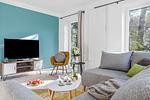 Wohnzimmer - Ferienwohnung Böe St. Peter-Ording - Top-Hundeurlaub