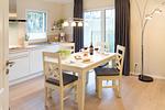 Küche / Küchenzeile - Ferienwohnung Möwennest Solitüde - Top-Hundeurlaub