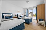 Schlafzimmer - Ferienhaus Merle Olpenitz - Top-Hundeurlaub