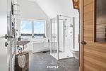 Badezimmer - Ferienwohnung Sea Bay Olpenitz - Top-Hundeurlaub