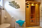 Sauna - Ferienhaus Nordseeresort 83 Huus Wattkieker Büsum - Top-Hundeurlaub