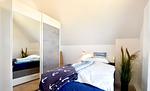 Schlafzimmer - Ferienhaus Nordseeresort 83 Huus Wattkieker Büsum - Top-Hundeurlaub