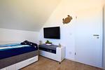 Schlafzimmer - Ferienhaus Nordseeresort 83 Huus Wattkieker Büsum - Top-Hundeurlaub