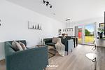 Wohnzimmer - Ferienwohnung Nordseeresort 10a Fine Büsum - Top-Hundeurlaub