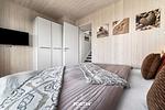 Schlafzimmer - Ferienhaus Strandmuschel Marina Wendtorf - Top-Hundeurlaub