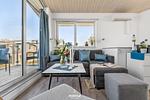 Wohnzimmer - Ferienhaus Strandmuschel Marina Wendtorf - Top-Hundeurlaub