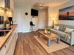 Wohnzimmer - Ferienwohnung Fördebeach Solitüde - Top-Hundeurlaub