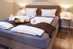 Schlafzimmer - Ferienwohnung FÖRDEBEACH Solitüde - Top-Hundeurlaub