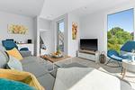 Wohnzimmer - Ferienhaus Strandhaus Glücksburg - Top-Hundeurlaub