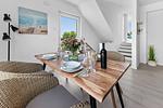 Wohnzimmer - Ferienhaus Strandhaus Glücksburg - Top-Hundeurlaub