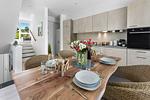 Küche / Küchenzeile - Ferienhaus Strandhaus Glücksburg - Top-Hundeurlaub
