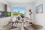 Küche / Küchenzeile - Ferienhaus Strandhaus Glücksburg - Top-Hundeurlaub