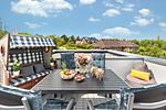Terrasse - Ferienhaus Strandhaus Glücksburg - Top-Hundeurlaub