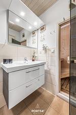 Badezimmer - Ferienhaus Ostseelchen Marina Wendtorf - Top-Hundeurlaub