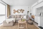 Wohnzimmer - Ferienhaus Meerliebe Glücksburg - Top-Hundeurlaub