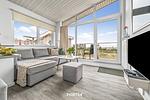 Wohnzimmer - Ferienhaus Seemöwe Marina Wendtorf - Top-Hundeurlaub