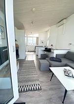 Wohnzimmer - Ferienhaus Kleine Auszeit Marina Wendtorf - Top-Hundeurlaub