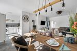 Küche / Küchenzeile - Ferienwohnung Nordseeresort 12a Krabbenkoje Büsum - Top-Hundeurlaub