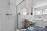 Badezimmer - Ferienwohnung Nordseeresort 12a Krabbenkoje Büsum - Top-Hundeurlaub