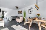 Wohnzimmer - Ferienwohnung Nordseeresort 12a Krabbenkoje Büsum - Top-Hundeurlaub