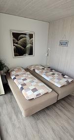 Schlafzimmer - Ferienhaus Meerzeit Marina Wendtorf - Top-Hundeurlaub