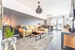 Wohnzimmer - Ferienwohnung Nordseeresort12b Zweite Heimat Büsum - Top-Hundeurlaub