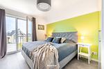 Schlafzimmer - Ferienwohnung Nordseeresort 12b Zweite Heimat Büsum - Top-Hundeurlaub