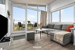Wohnzimmer - Ferienhaus Lagunenblick 17 Marina Wendtorf - Top-Hundeurlaub