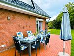 Terrasse - Ferienwohnung Ostseehuus Apartment I Steinbergkirche - Top-Hundeurlaub