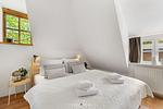 Schlafzimmer - Ferienwohnung Dornröschen I Steinbergkirche - Top-Hundeurlaub