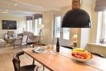Wohnzimmer - Ferienhaus Hyggeby Steinbergkirche - Top-Hundeurlaub