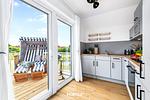 Küche / Küchenzeile - Ferienwohnung Nordseeresort20b Perle Büsum - Top-Hundeurlaub