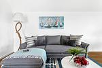 Wohnzimmer - Ferienwohnung Nordseeresort20b Perle Büsum - Top-Hundeurlaub