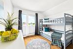 Schlafzimmer - Ferienwohnung Nordseeresort20b Perle Büsum - Top-Hundeurlaub