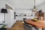 Küche / Küchenzeile - Ferienwohnung Hollywood Lounge Olpenitz - Top-Hundeurlaub