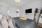 Schlafzimmer - Ferienwohnung Hollywood Lounge Olpenitz - Top-Hundeurlaub