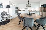 Küche / Küchenzeile - Ferienwohnung Hollywood Lounge Olpenitz - Top-Hundeurlaub