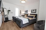 Bett - Ferienwohnung Hollywood Lounge Olpenitz - Top-Hundeurlaub