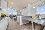 Wohnzimmer - Ferienhaus Möwennest Marina Wendtorf - Top-Hundeurlaub