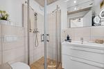Badezimmer - Ferienhaus Möwennest Marina Wendtorf - Top-Hundeurlaub