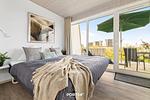 Schlafzimmer - Ferienhaus Lagunenblick 41 Marina Wendtorf - Top-Hundeurlaub