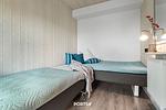 Schlafzimmer - Ferienhaus Lagunenblick 41 Marina Wendtorf - Top-Hundeurlaub