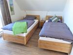 Schlafzimmer - Ferienhaus FEWO Sterntaucher Olpenitz - Top-Hundeurlaub