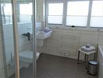 Badezimmer - Ferienhaus FEWO Sterntaucher Olpenitz - Top-Hundeurlaub