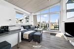 Wohnzimmer - Ferienhaus Heimathafen Marina Wendtorf - Top-Hundeurlaub