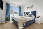 Schlafzimmer - Ferienwohnung Pier 4t Olpenitz - Top-Hundeurlaub
