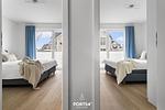 Schlafzimmer - Ferienwohnung Pier 4t Olpenitz - Top-Hundeurlaub
