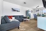 Wohnzimmer - Ferienwohnung Pier 4t Olpenitz - Top-Hundeurlaub